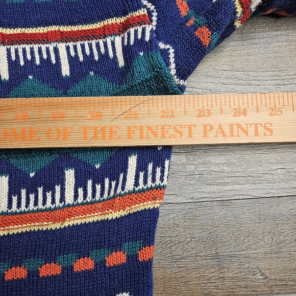 John Weitz Vintage Cotton Sweater Men's Medium Made In USA - Picture 10 of 10